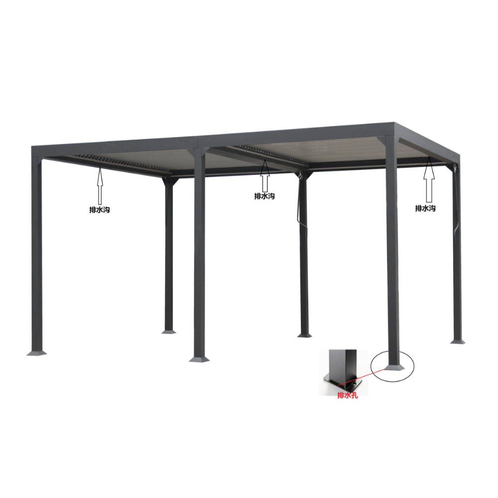 PACIFICA PERGOLA EN ALUMINIUM – Image 4