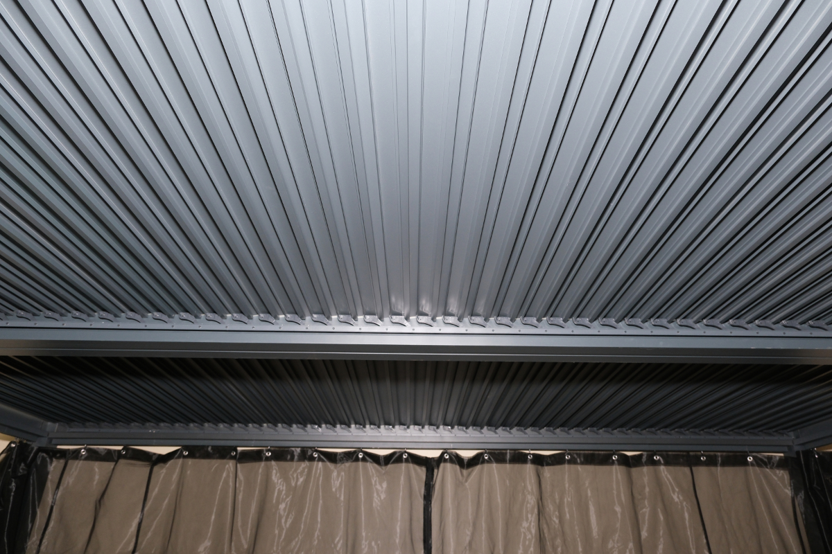 BORA PERGOLA 10 X 12FT ALU. W/SLIDING NET - Image 6